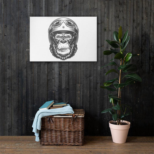 Gorilla mit Helm - Premium  from LTC-Clothes - Just €39.90! Shop now at LTC-Clothes