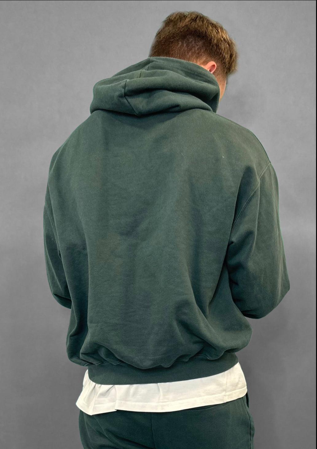 Oversized LiveToChange green Hoodie - Premium Hoodie from LTC-Clothes - Just €43.50! Shop now at LTC-Clothes