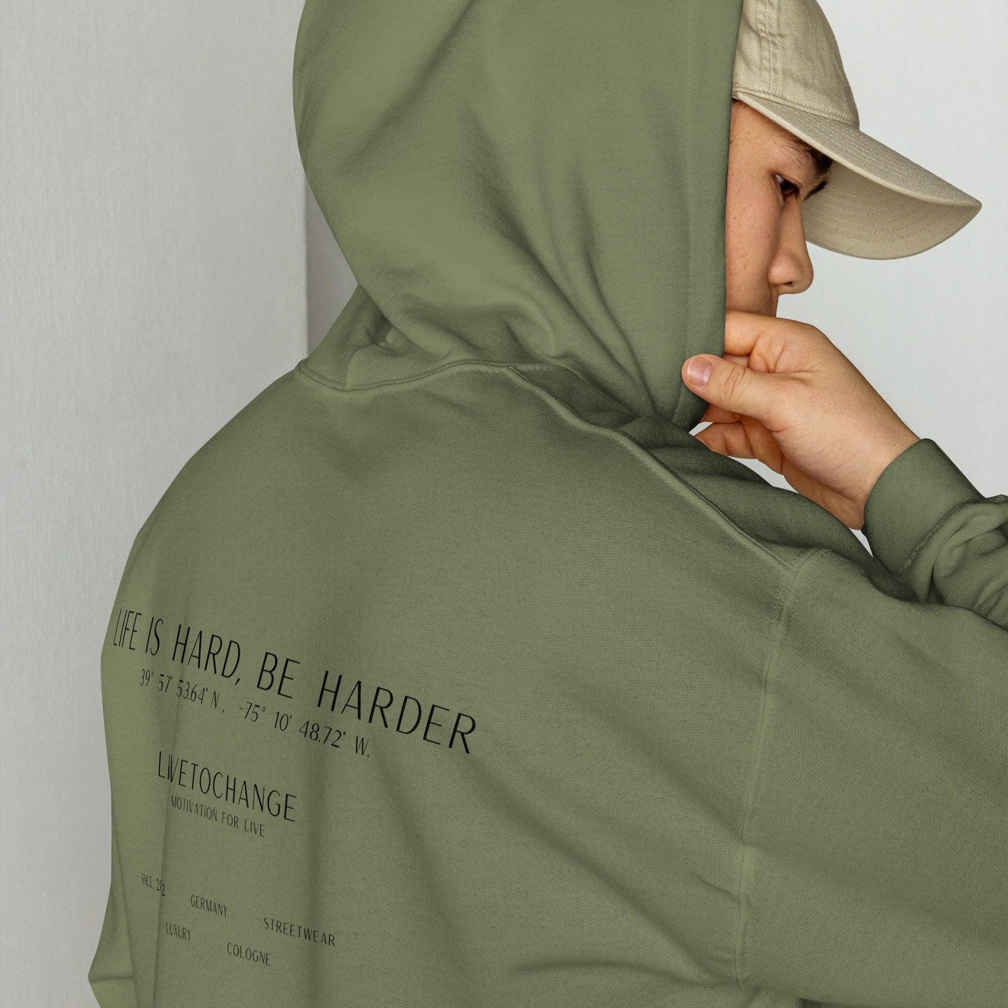 Be Harder Hoodie - Premium  from LTC-Clothes - Just €44.90! Shop now at LTC-Clothes