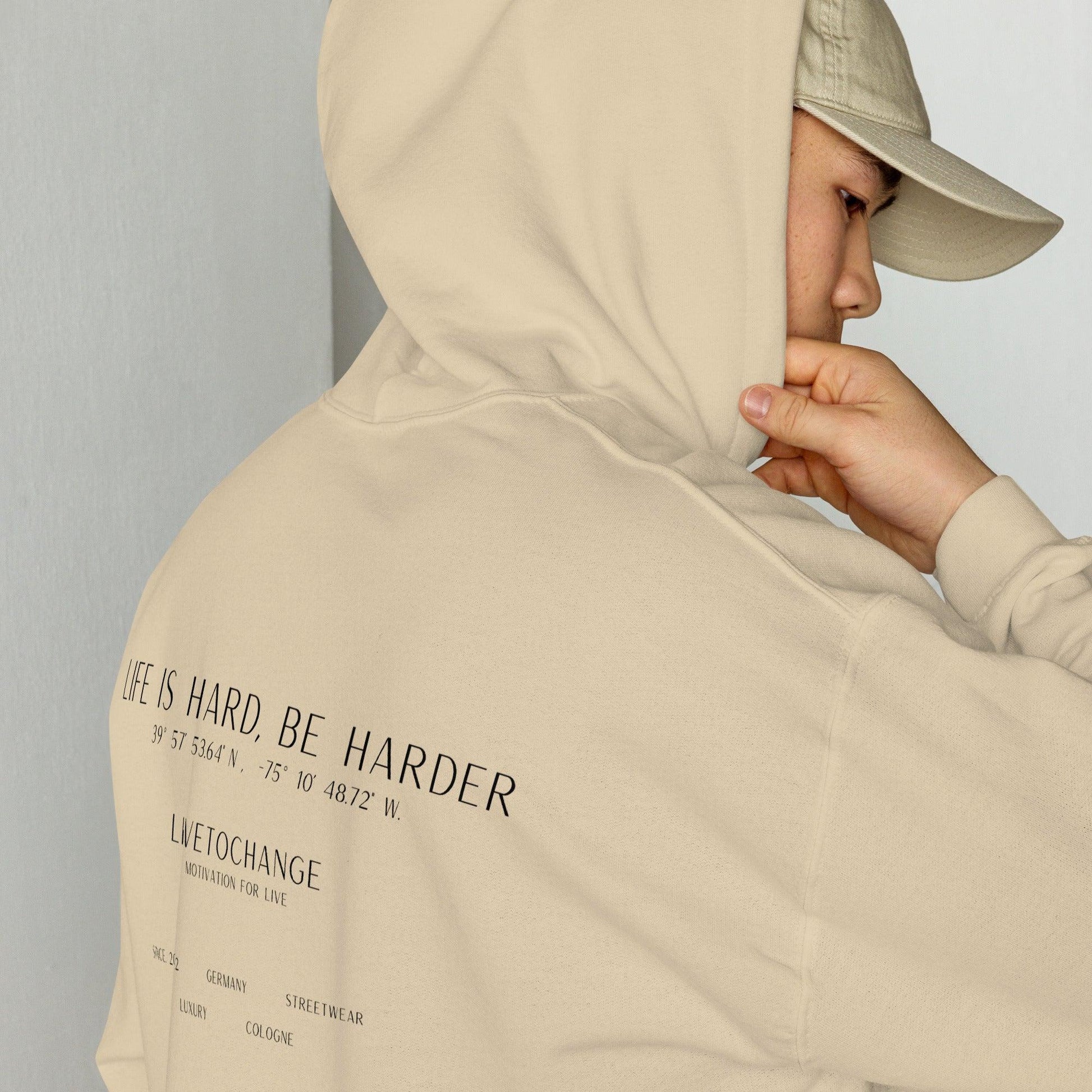 Be Harder Hoodie - Premium  from LTC-Clothes - Just €44.90! Shop now at LTC-Clothes