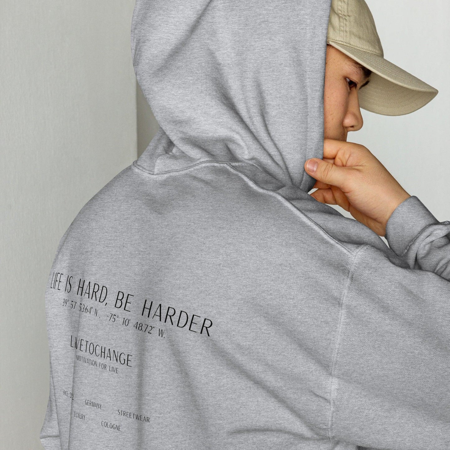 Be Harder Hoodie - Premium  from LTC-Clothes - Just €44.90! Shop now at LTC-Clothes